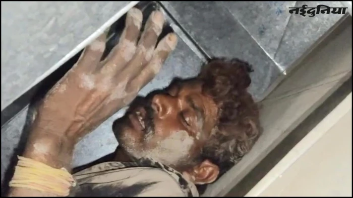 MP में अपनी ही चालाकी में फंस गया चोर, पुलिस को देख पाइप में घुसा और पड़ गई आफत में जान