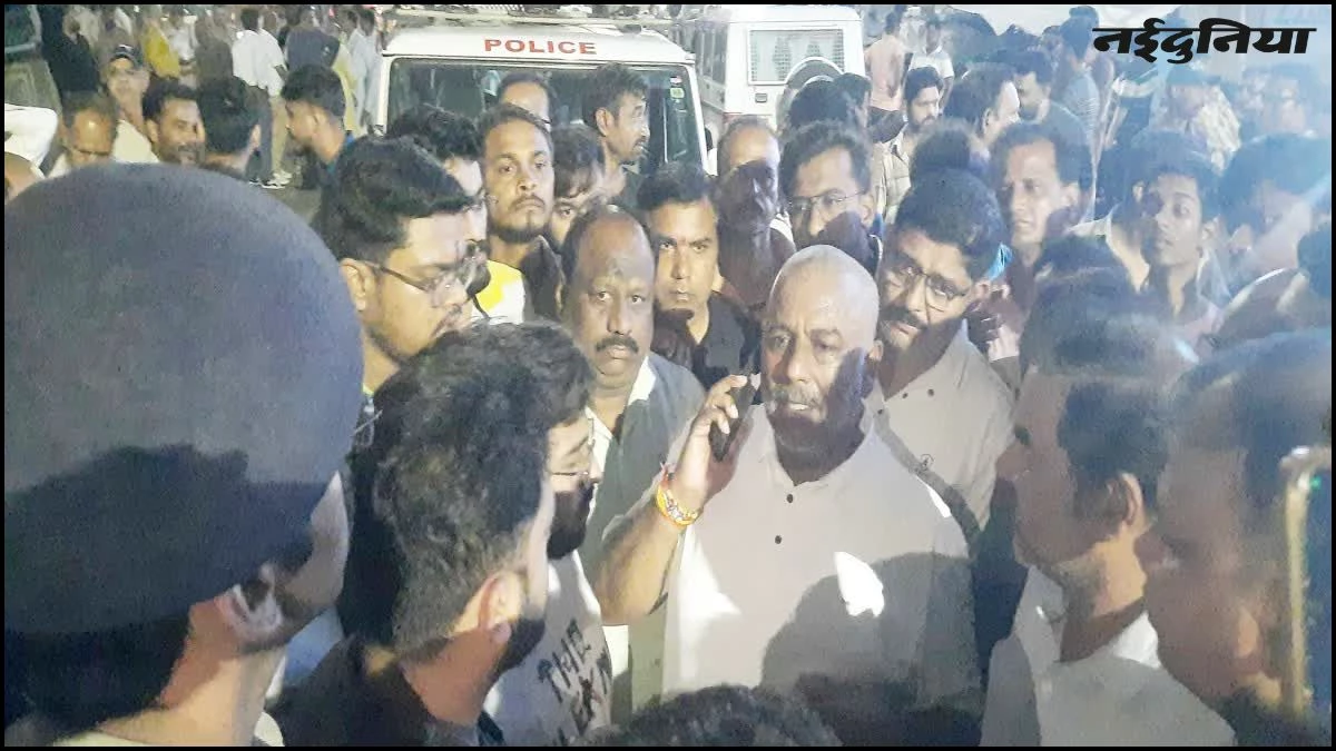 Jabalpur में भाजपा नेता और पुलिस के बीच हाथापाई, वाहन चेकिंग के दौरान हुआ विवाद, सर्मथकों ने काटा वबाल