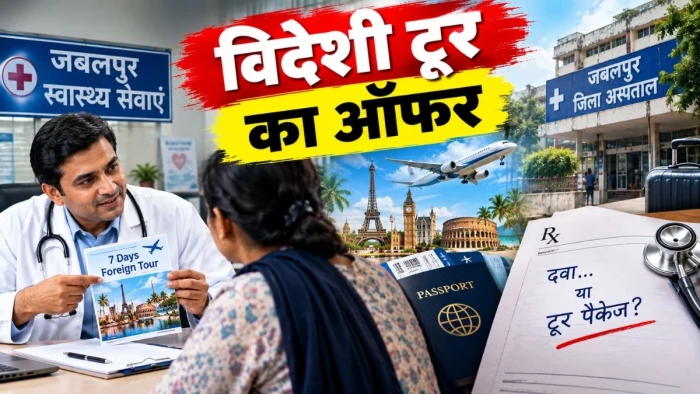 दवा लिखने के एवज में विदेशी टूर का ऑफर, जबलपुर में स्वास्थ्य सेवाएं बनीं सौदेबाजी