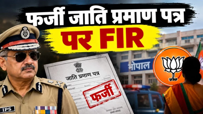 भोपाल में फर्जी जाति प्रमाण पत्र के आरोप में रिटायर्ड IPS अधिकारी पर FIR, पत्नी रह चुकी हैं BJP विधायक