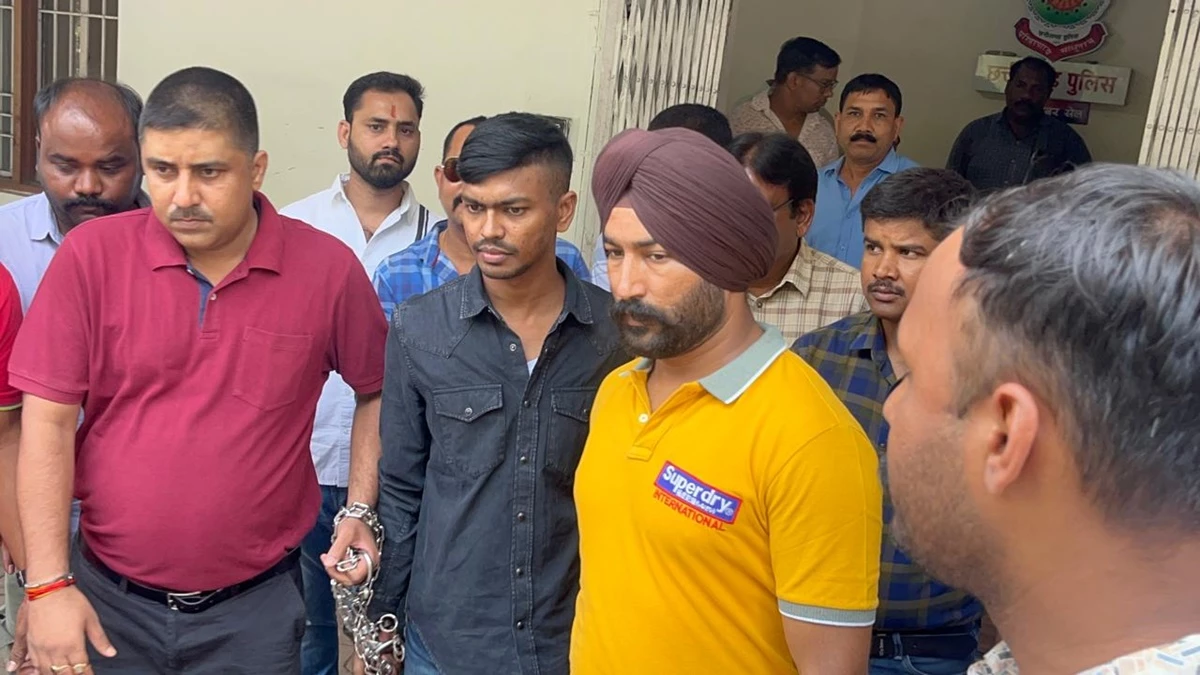 गैंगस्टर Aman Sahu को कड़ी सुरक्षा के बीच कोर्ट में किया गया पेश, पुलिस रिमांड बढ़ाने की तैयारी