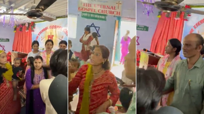 कोरबा में मतांतरण पर हंगामा, प्रार्थना सभा में मिले 15 हिंदू परिवार मौजूद; बजरंग दल ने किया विरोध
