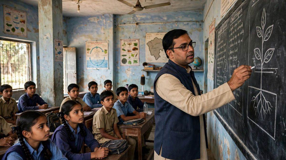 छत्तीसगढ़ में सरकारी शिक्षकों की संख्या घटी, 57 हजार शिक्षक भर्ती के वादे के बीच दो साल में 2582 टीचर घटे: कांग्रेस
