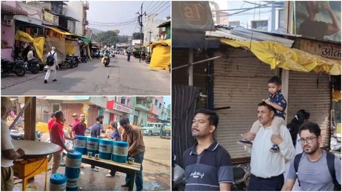 बंद से थमी ओंकारेश्वर नगरी, भगवान को चढ़ाने के लिए श्रद्धालुओं को फूल-प्रसाद तक नहीं मिला