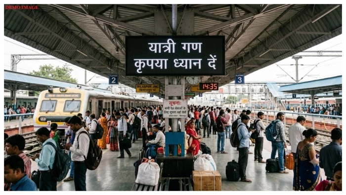 बिलासपुर में स्पेशल ट्रेन का अनाउंसमेंट नहीं, डिस्प्ले पर सूचना गायब, अचानक स्टेशन पहुंचे जीएम हुए नाराज, दिए निर्देश