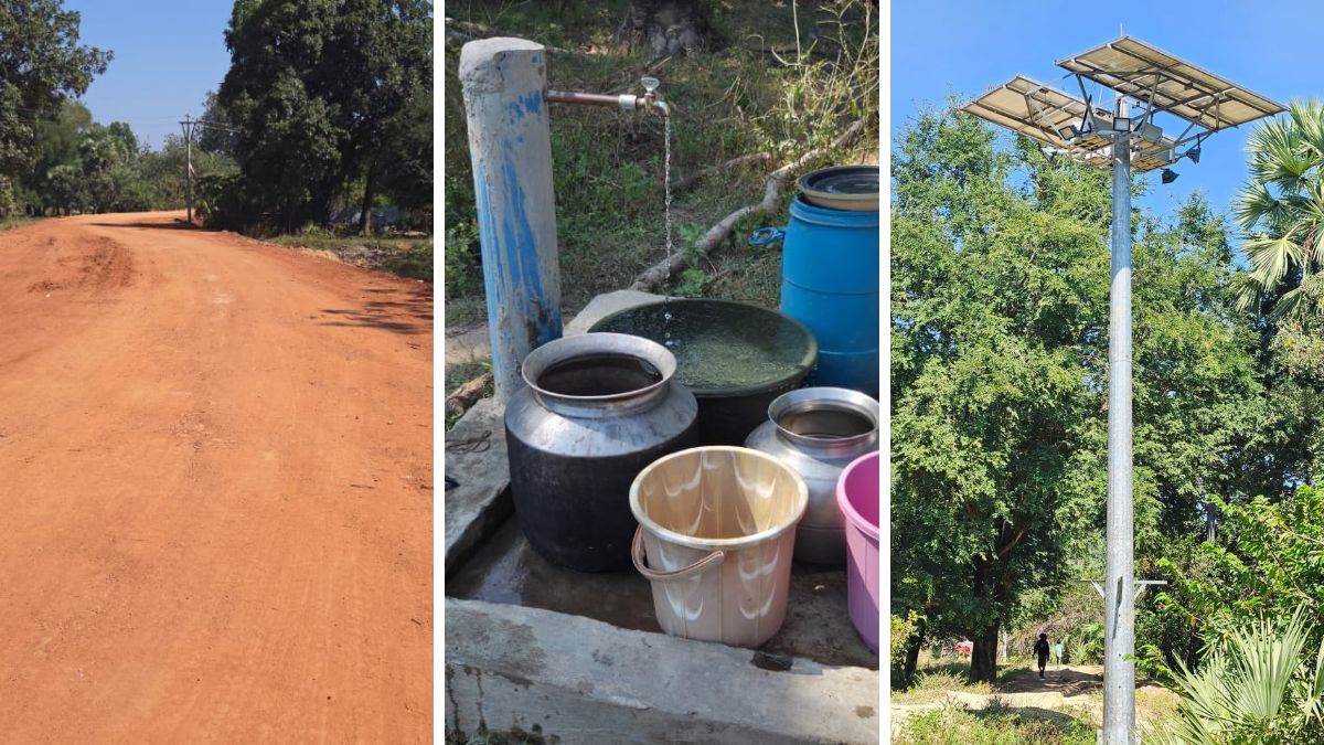 गांव तक सड़क, हर घर पानी, चौक पर हाई मास्क लाइट... अब 'हिड़मा' नहीं, छत्तीसगढ़ के पूर्वर्ती गांव की नई पहचान बना विकास