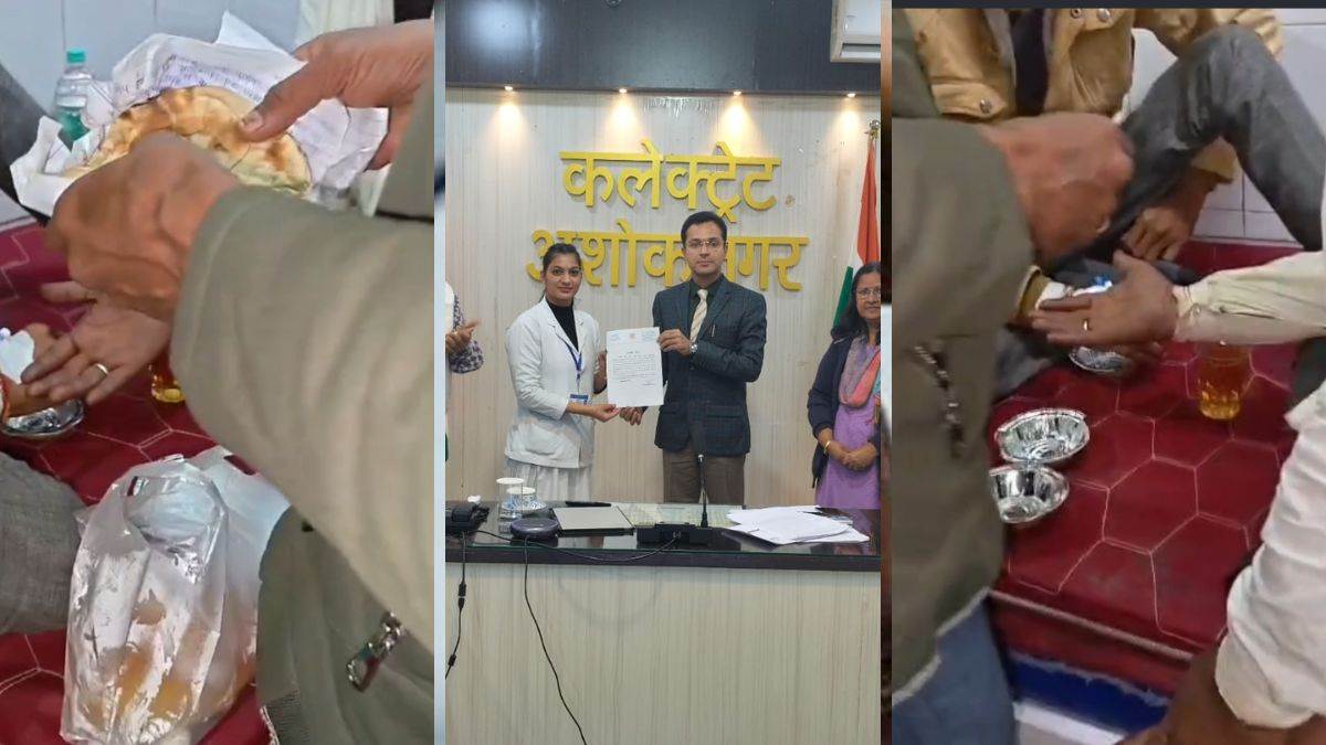 मरीज के साथ शराब पी रहे थे परिजन, अस्‍पताल में ही नर्स ने लगा दी क्‍लास, वीडियो वायरल हुआ तो कलेक्‍टर ने दिया सम्‍मान