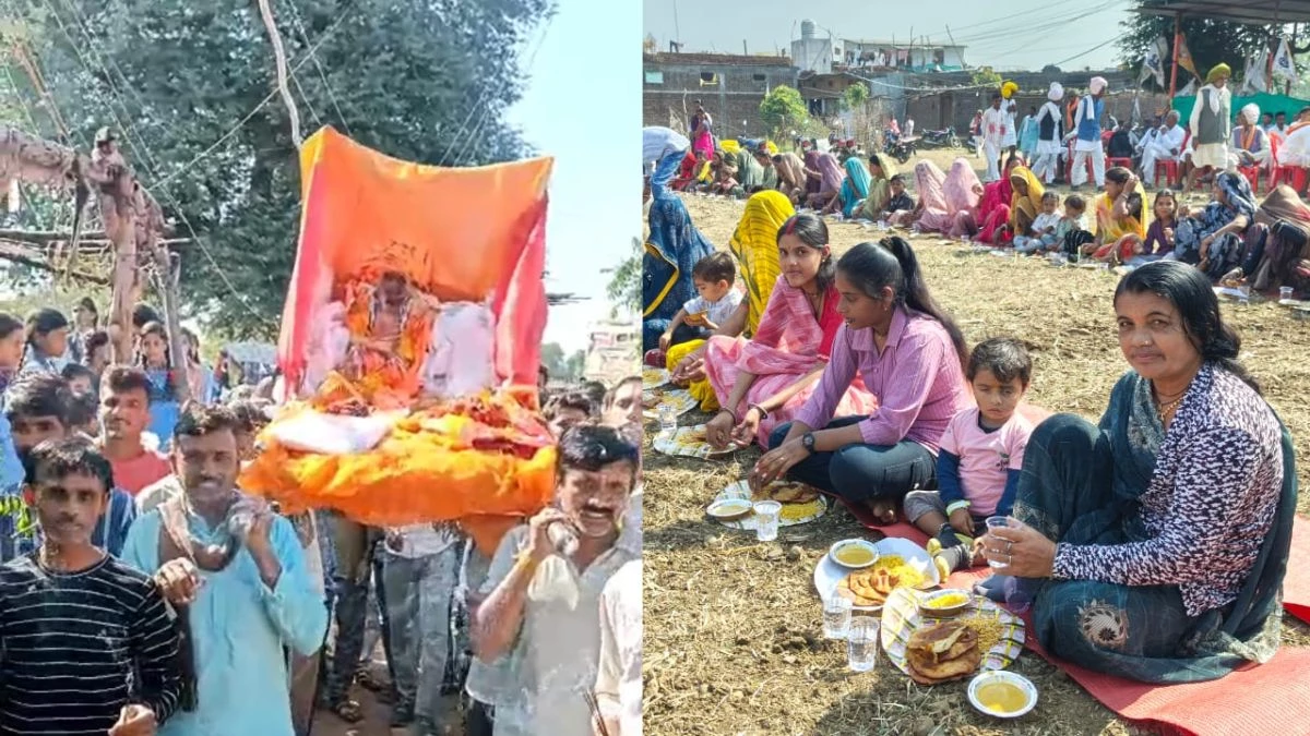 राजगढ़ में दिखा गजब नजारा, डीजे के साथ निकाली बंदर की अंतिम यात्रा, मृत्युभोज में शामिल हुए हजारों ग्रामीण