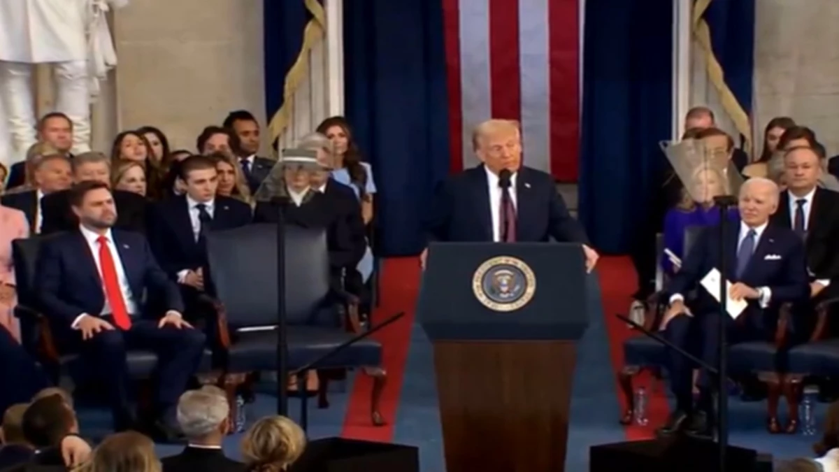 LIVE Trump Speech: राष्‍ट्रपति बनते ही डोनाल्‍ड ट्रंप का बड़ा फैसला, दक्षिणी सीमा पर इमरजेंसी घोषित