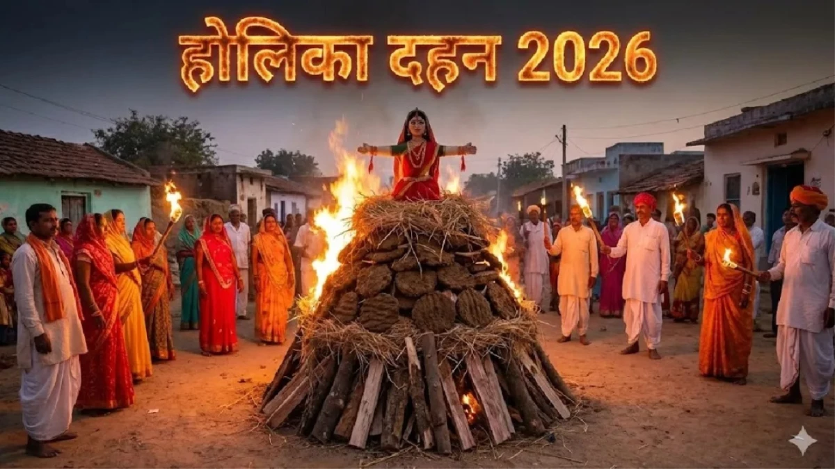 Holika Dahan 2026 Date: कब है होलिका दहन? यहां नोट करें डेट, शुभ मुहूर्त और होलाष्टक की पूरी जानकारी