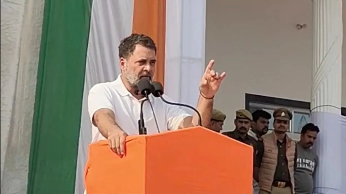 मनरेगा को बचाने के लिए कांग्रेस का देशव्यापी आंदोलन, रायबरेली में राहुल गांधी का केंद्र पर हमला