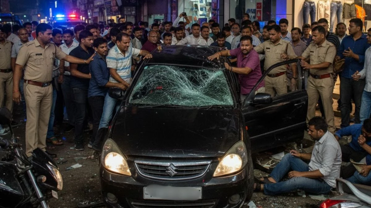 इंदौर में तेज रफ्तार कार ने पांच को कुचला, कई वाहनों को रौंदता हुई शोरूम में घुसी गाड़ी, नशे में धुत डॉक्टर कर रहा था ड्राइव