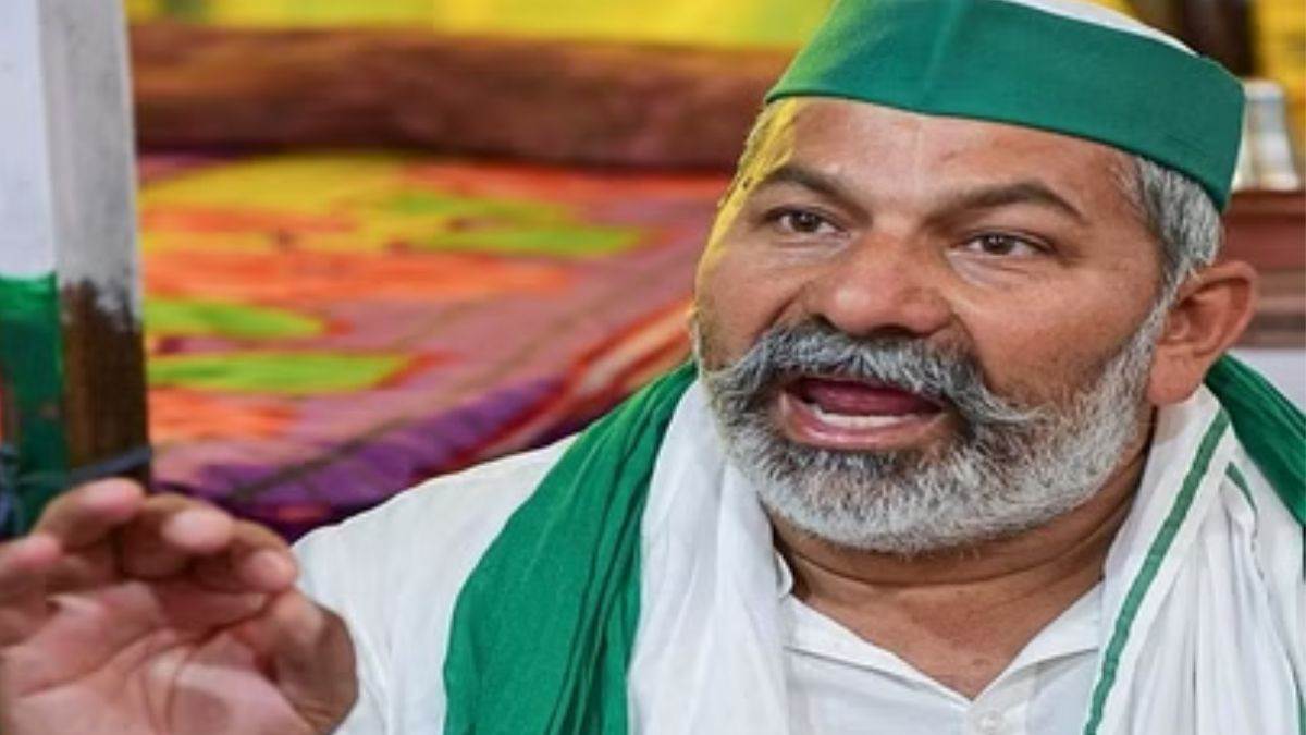 SKM Mahapanchayat रैली में किसान नहीं जुटे तो जवाब नहीं दे पाए राकेश