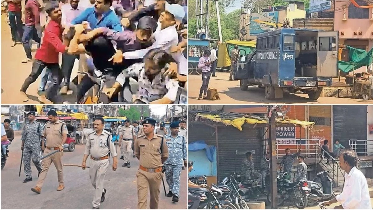 श्री हनुमान जन्‍मोत्‍सव के चल समारोह पर पथराव के हफ्ते भर बाद गुना एसपी को हटाया