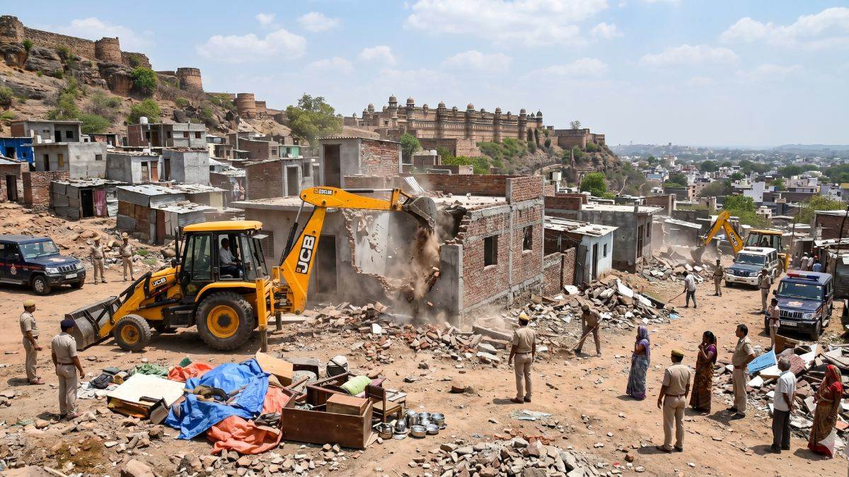 ग्वालियर में अवैध कॉलोनियों पर कार्रवाई, कृषि भूमि पर प्लॉटिंग करने वाले 2 कॉलोनाइजर पर FIR