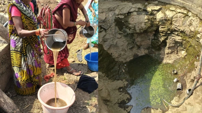 भीषण गर्मी में MP में कई जगहों पर गहराया जल संकट, कुएं और नदी की तलहटी में गड्ढे खोदकर बुझा रहे प्यास, दूषित पानी से बीमारी फैलने का बढ़ा खतरा