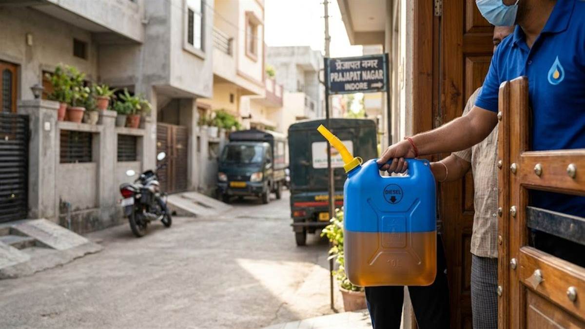 जिप्प फ्यूल सर्विस से इंदौर में घर बैठे मिलेगा डीजल, जनरेटर, मशीनों के लिए वॉट्स एप मैसेज करने पर पहुंचेगा आपके पास