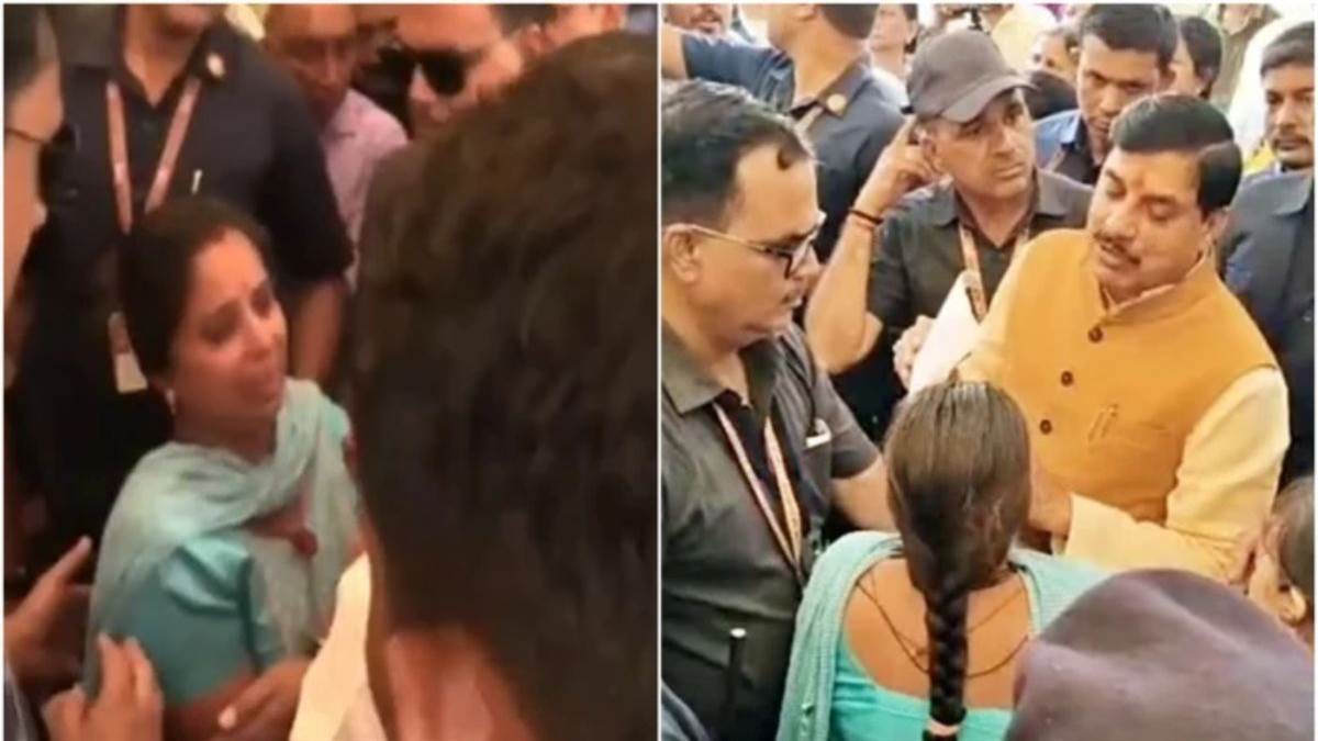 इंदौर में महिला की मांग: लोन चुक जाए और नया घर बन जाए इतना तो मुआवजा मिले, प्रशासन बोला- वह वहां नहीं रह रही