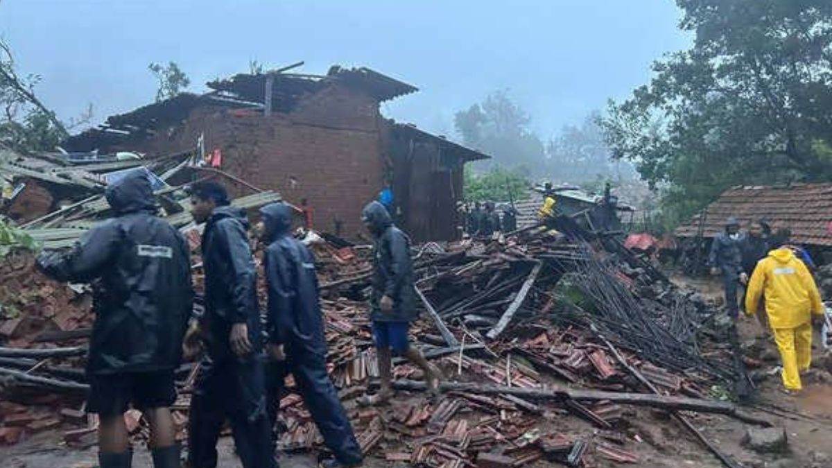 Mumbai Rains: महाराष्ट्र के रायगढ़ में भूस्खलन, पूरा गांव जमींदोज, 5 की मौत, 75 को बचाया