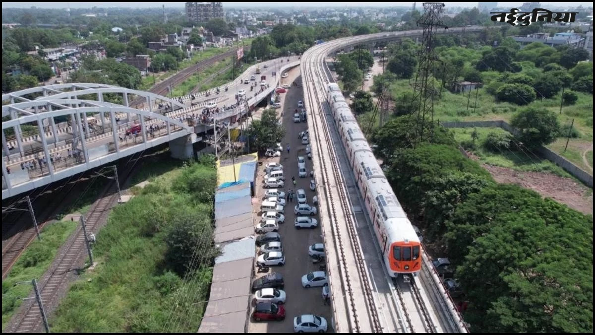 Bhopal Metro की रफ्तार का टेस्ट, 90 किमी प्रति घंटे से दौड़ रही ट्रेन, जल्द होगा तकनीकी परीक्षण