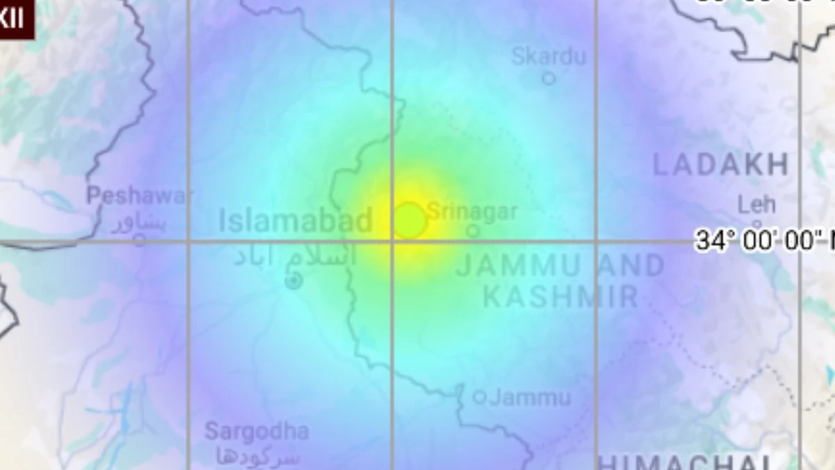 Earthquake in Jammu Kashmir: जम्मू-कश्मीर में भूकंप के लगातार दो झटके, घरों से बाहर निकले लोग, 4.9 रही तीव्रता