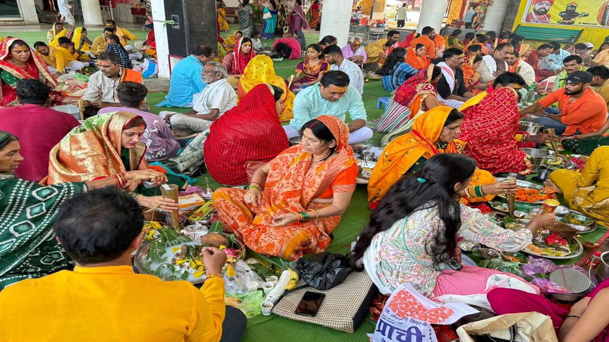 भैरव बाबा में रुद्र महायज्ञ की हुई पूर्ण आहुति