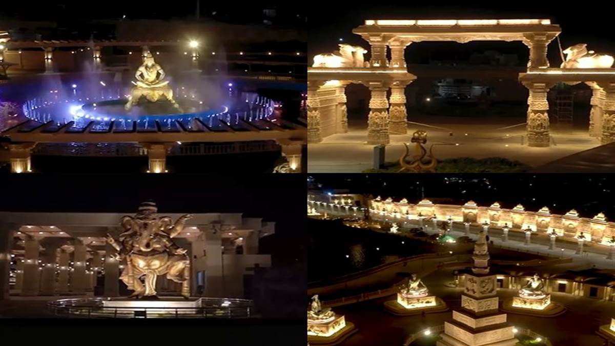 Mahakal Corridor Ujjain: उज्जैन में महाकाल कारिडोर का ड्रोन से लिया भव्य  नजारा देखिए वीडियो और तस्वीरें - Mahakal Corridor Ujjain Drone view of Mahakal  Corridor in Ujjain see video and ...