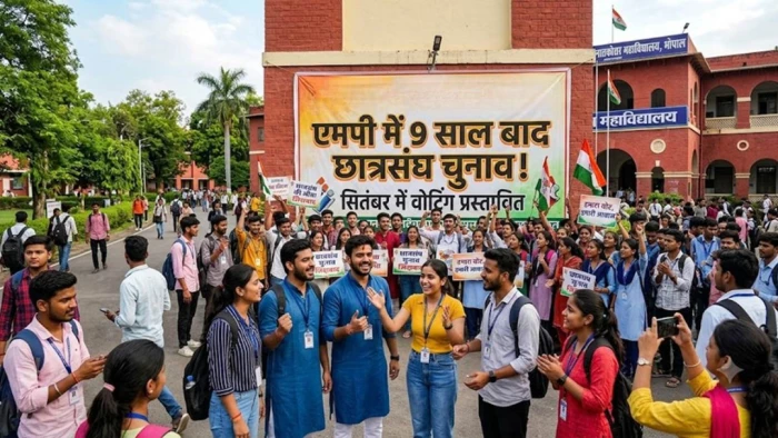 एमपी में छात्र संघ चुनाव कराने की सुगबुगाहट: हाई कोर्ट को मिला आश्वासन, ABVP और NSUI तैयारियों में जुटे
