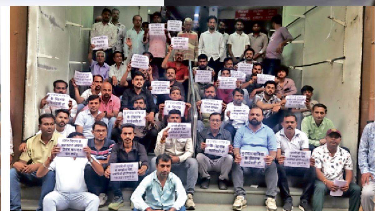 इंदौर के गोपाल मंदिर में व्यापारी से मारपीट के विरोध में 212 दुकानें बंद, गिरफ्तारी की मांग