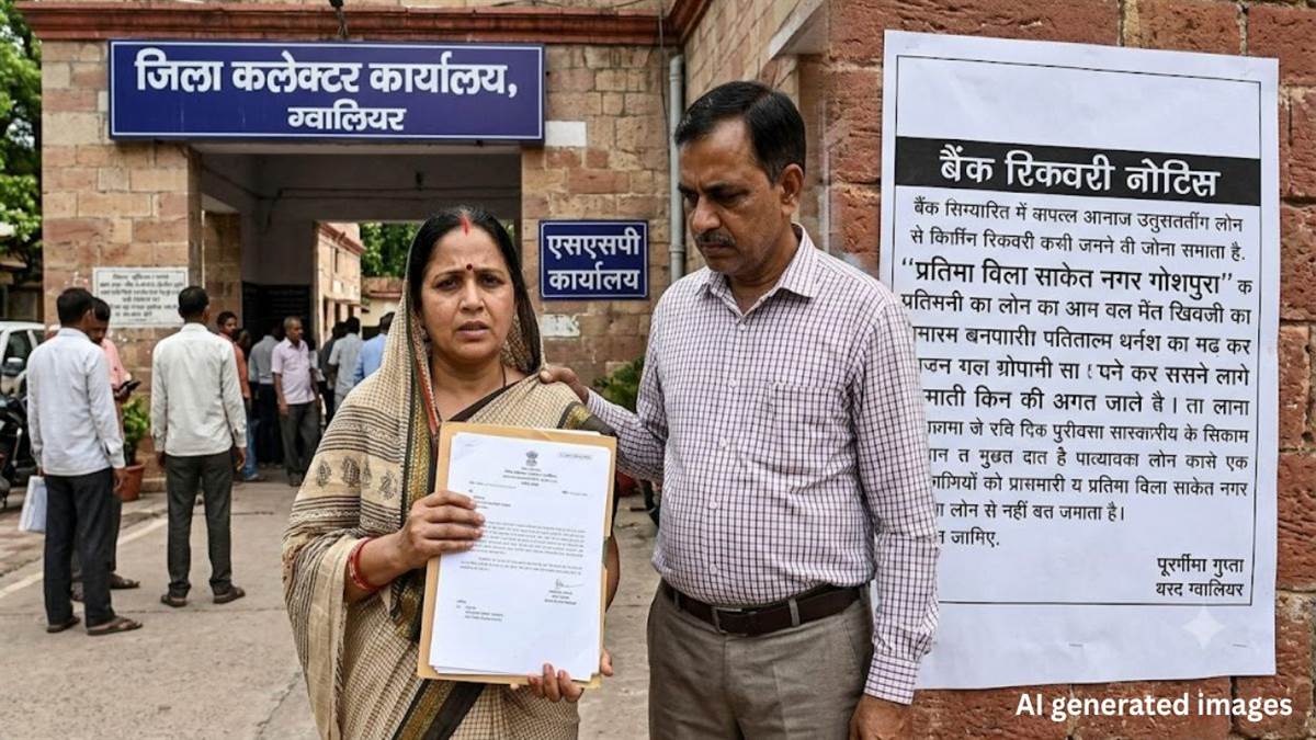 ग्वालियर: 27 लाख का फ्लैट खरीदकर फंसे दंपती, एक ही प्रॉपर्टी की दो रजिस्ट्री कर बैंक लोन में की धोखाधड़ी