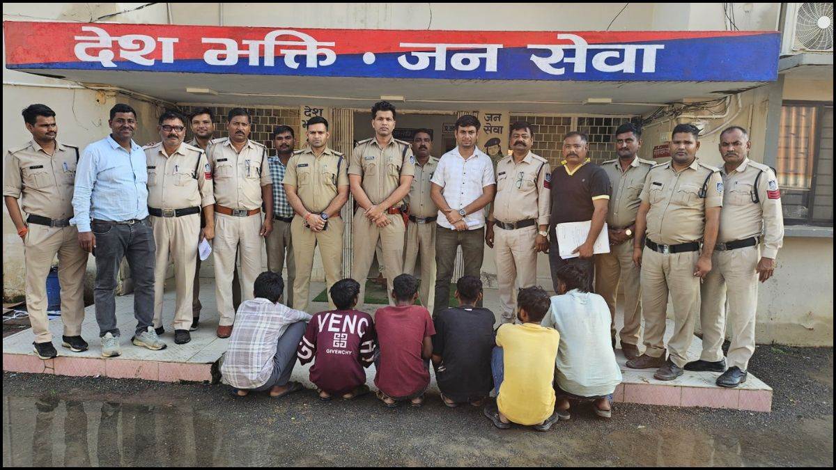 पन्ना में 10 वारदातों का खुलासा, रीवा और सतना से अंतरजिला चोर गिरोह के 6...