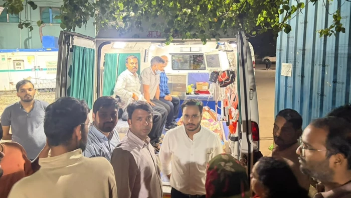 ग्वालियर हादसे में गंभीर घायल कल्पना परिहार को बेहतर इलाज के लिए एयरलिफ्ट कर एम्स भोपाल भेजा
