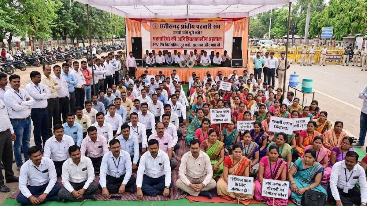 पटवारियों की हड़ताल से प्रदेश में बढ़ी लोगों की मुसीबतें, जमीन के सौदे से लेकर प्रमाणपत्र और किसानों के सर्वे अटके
