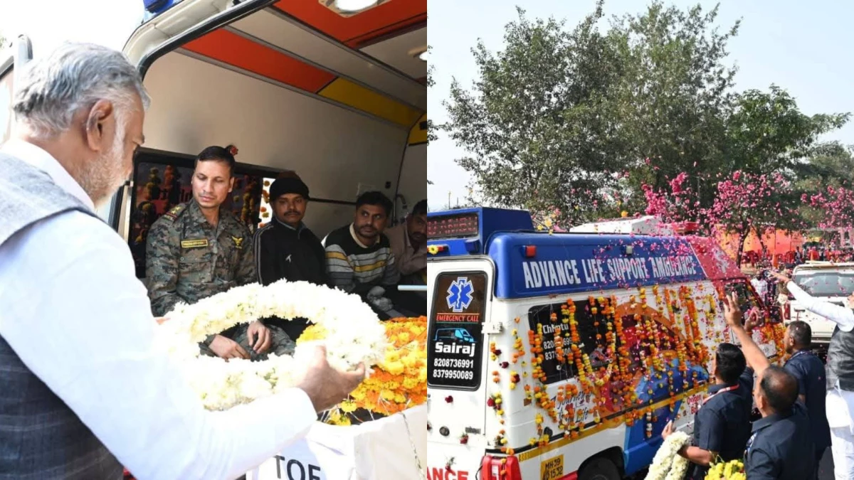 नक्सली मुठभेड़ में शहीद इंस्पेक्टर आशीष शर्मा को अंतिम सलामी, कैबिनेट मंत्री प्रहलाद पटेल ने दी श्रद्धांजलि