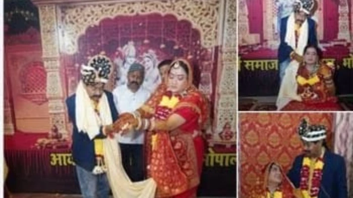 फिर सुर्खियों में पूर्व मंत्री दीपक जोशी, 20 साल छोटी कांग्रेस नेत्री संग विवाह की तस्वीरें वायरल; सोमवार को देंगे जवाब