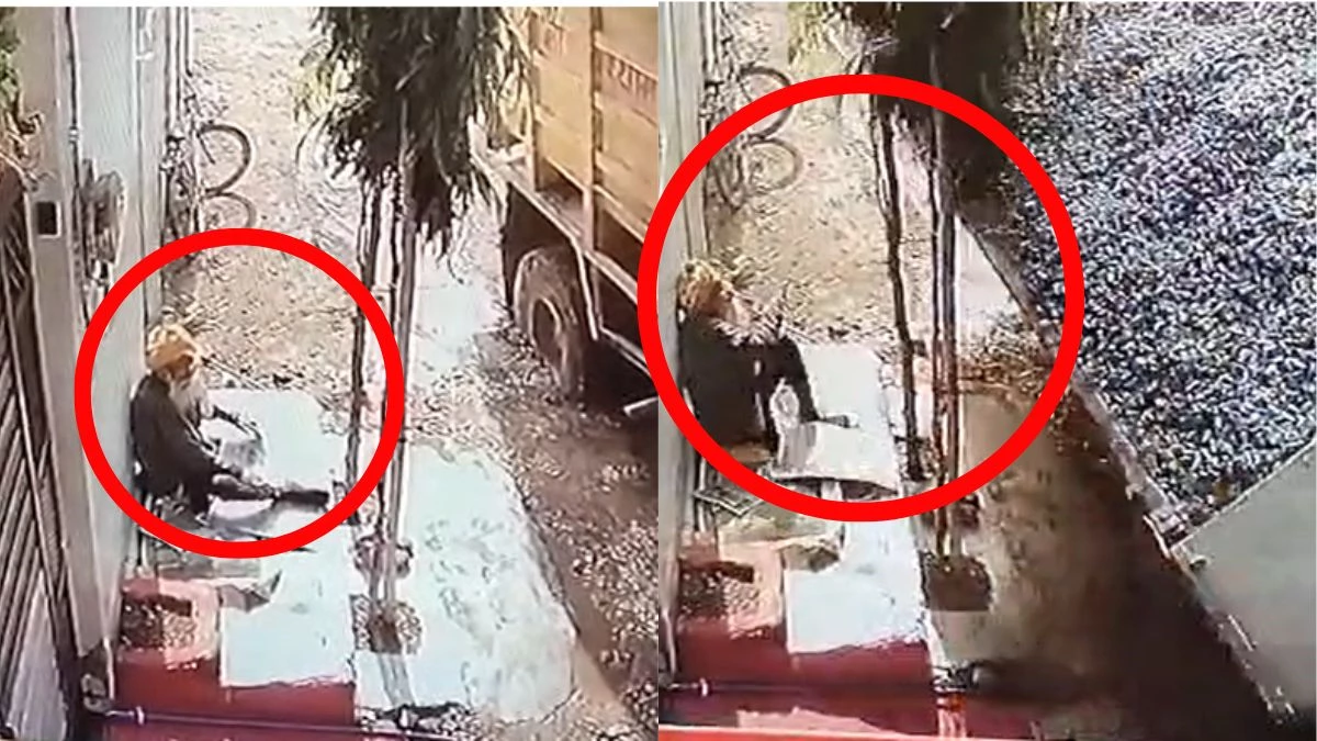 इस मौत के लिए जिम्मेदार कौन? पाइप लाइन के लिए खुदे गड्ढे में फंसकर 90 साल के बुजुर्ग पर पलटा गिट्टी से भरा डंपर