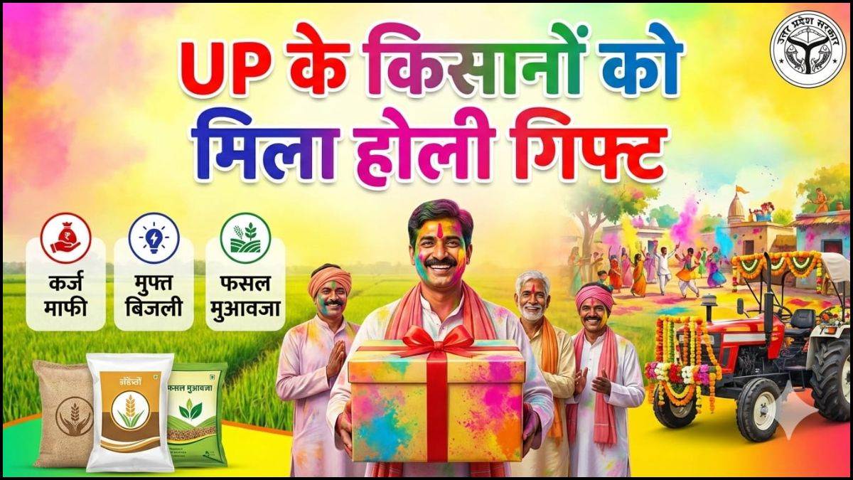 UP के किसानों को मिला होली गिफ्ट, एक बटन दबाते ही खातों में पहुंचे 460 करोड़ रुपये, बिचौलियों का खेल खत्म