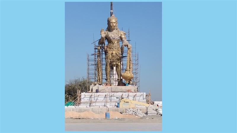 गुजरात के साळंगपुर में 54 फीट ऊंची कष्टभंजन हनुमान जी की प्रतिमा 6 अप्रैल को होगी प्राण-प्रतिष्ठा