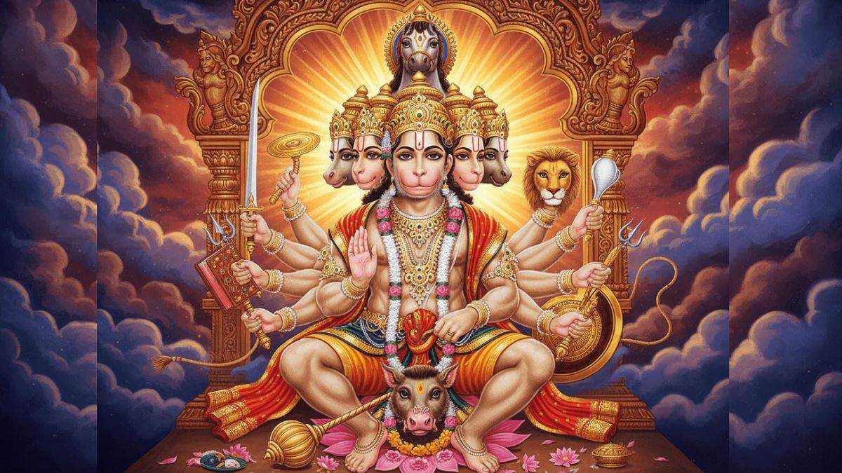 जब श्रीराम-लक्ष्मण की जान बचाने के लिए बजरंगबली ने धारण किया रौद्र रूप, पढ़ें कैसे प्रकट हुए पंचमुखी हनुमान?