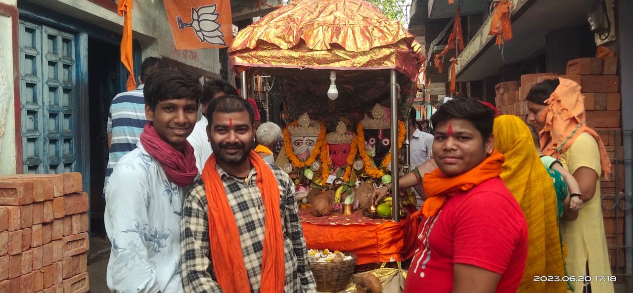 Janjgir Champa News भाई बलभद्र और बहन सुभद्रा के साथ रथ पर निकले