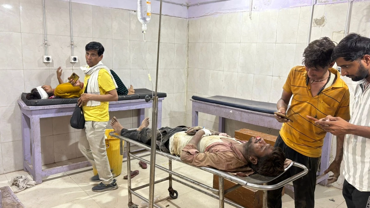 मुरैना में पाइपलाइन सहित मिट्टी धंसी...एक मजदूर की दबकर मौत, चार घायल