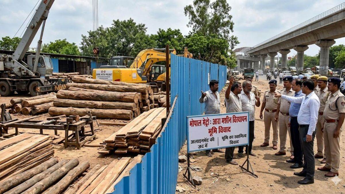भोपाल मेट्रो के रास्ते में आई नए मुसीबत, 1959 के राजस्व रिकॉर्ड में नया खुलासा; मुआवजे और जमीन रिकॉर्ड को लेकर बढ़ा विवाद