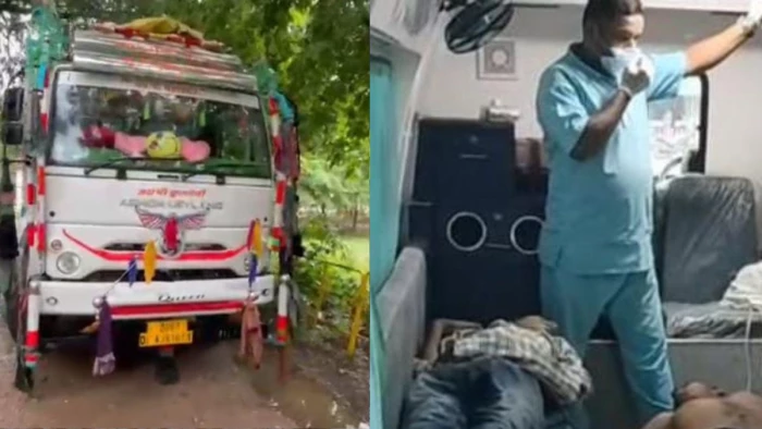 रील बना रहे आयशर चालक ने बाइक सवार युवकों को रौंदा, 100 मीटर तक घसीटता हुआ ले गया