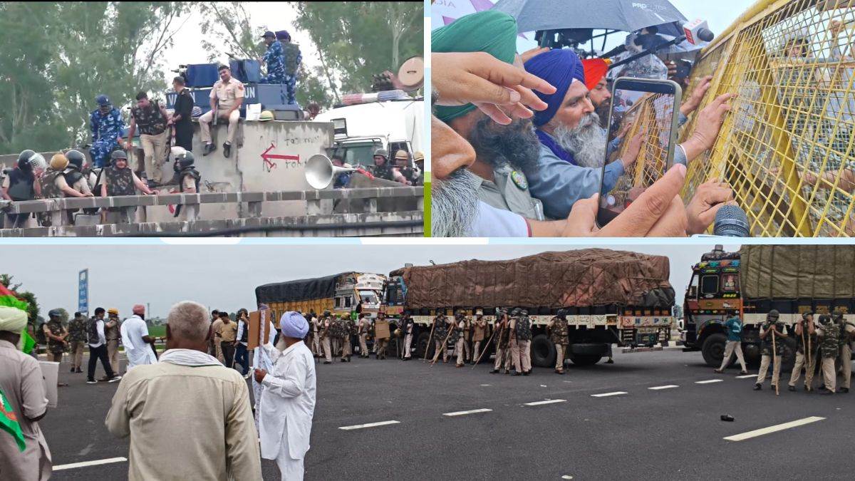 पंजाब के किसानों का दिल्ली कूच, शंभू-खनौरी बॉर्डर सील, दिल्ली-कटड़ा एक्सप्रेसवे पर भी आवाजाही प्रभावित