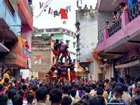 जिले में धूमधाम से मनाया गया जन्माष्टमी का पर्व, भक्तों ने डीजे की धुन पर थिरकते हुए तोड़ी दही हांडी