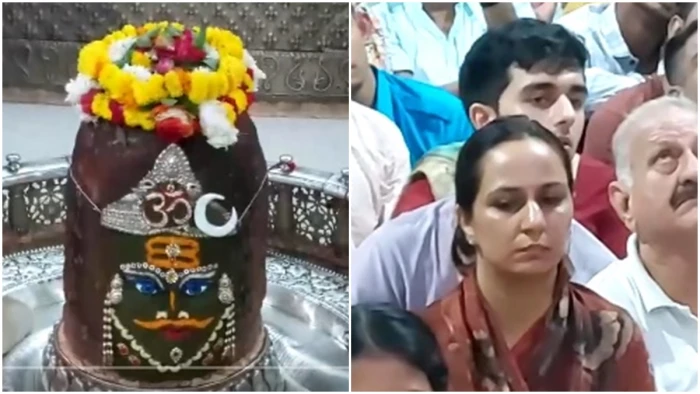 Mahakal Temple : महाकाल की शरण में पहुंचीं अभिनेता रजनीकांत की बेटी और तमिल फिल्म निर्देशक सौंदर्या, भस्म आरती में हुईं शामिल