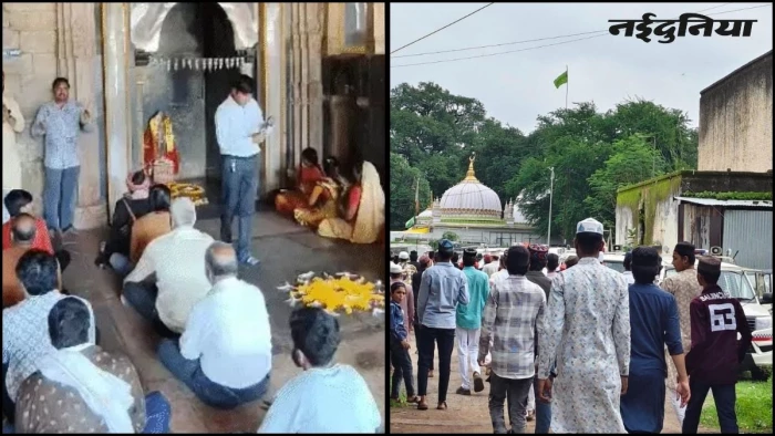 भोजशाला में 11 बार गूंजी हनुमान चालीसा, रास्ता बदलने से दोनों समुदाय के आयोजन हुए शांतिपूर्वक, 1000 जवानों का रहा कड़ा पहरा