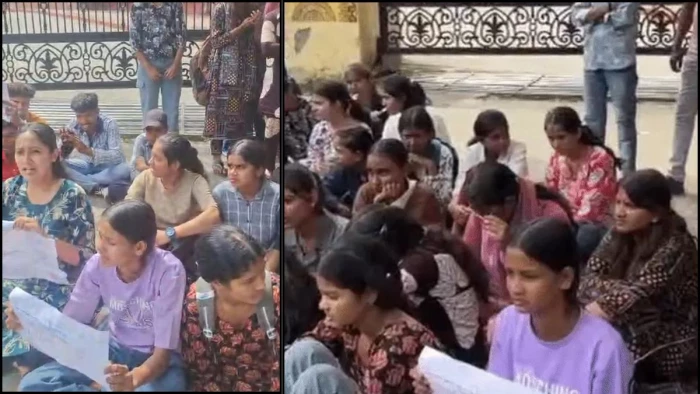 Gen Alpha और Gen Z का इंदौर में प्रदर्शन, कलेक्टर पर देवगुराड़िया से कंपेल तक बस की मांग, कहा- भीख नहीं मांग रहे हैं