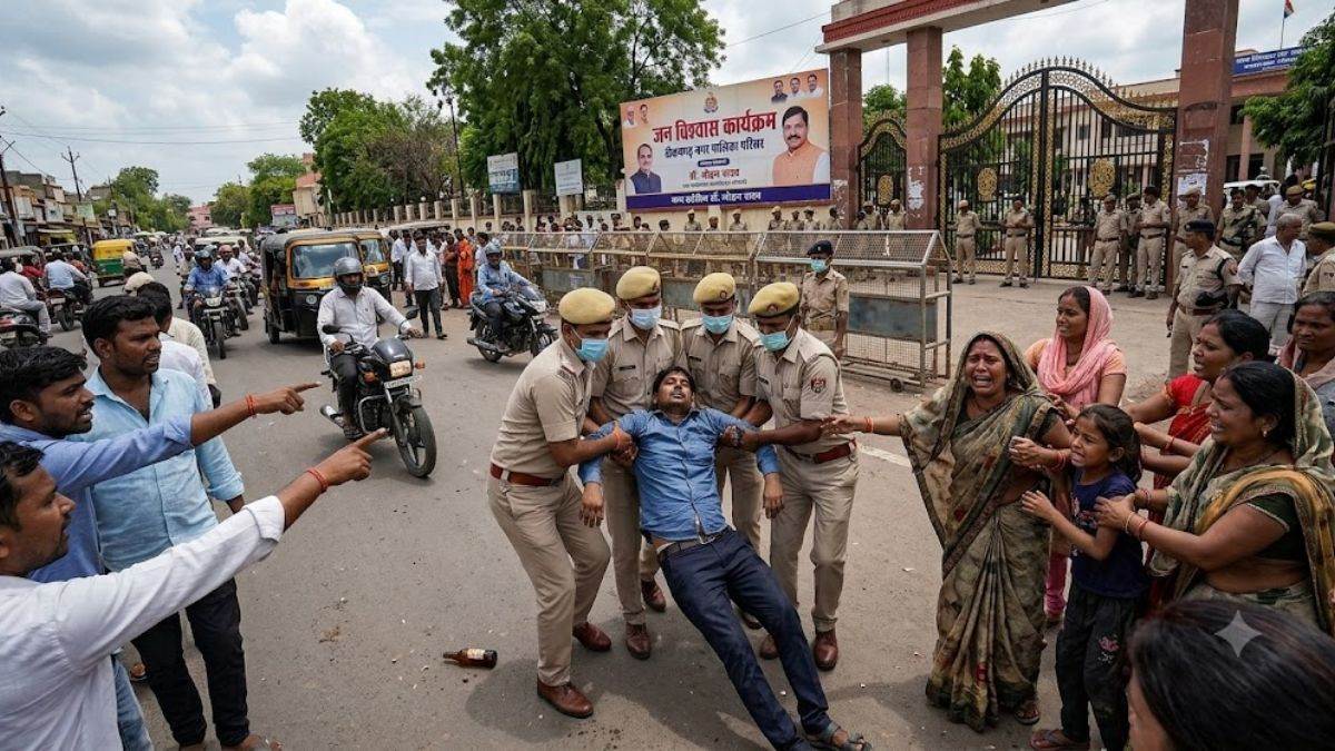 सीएम मोहन यादव से नहीं मिलने दिया तो युवक ने कार्यक्रम के बाहर खाया जहर, टीकमगढ़ में पैतृक जमीन के विवाद में न्याय मांगने पहुंचा था
