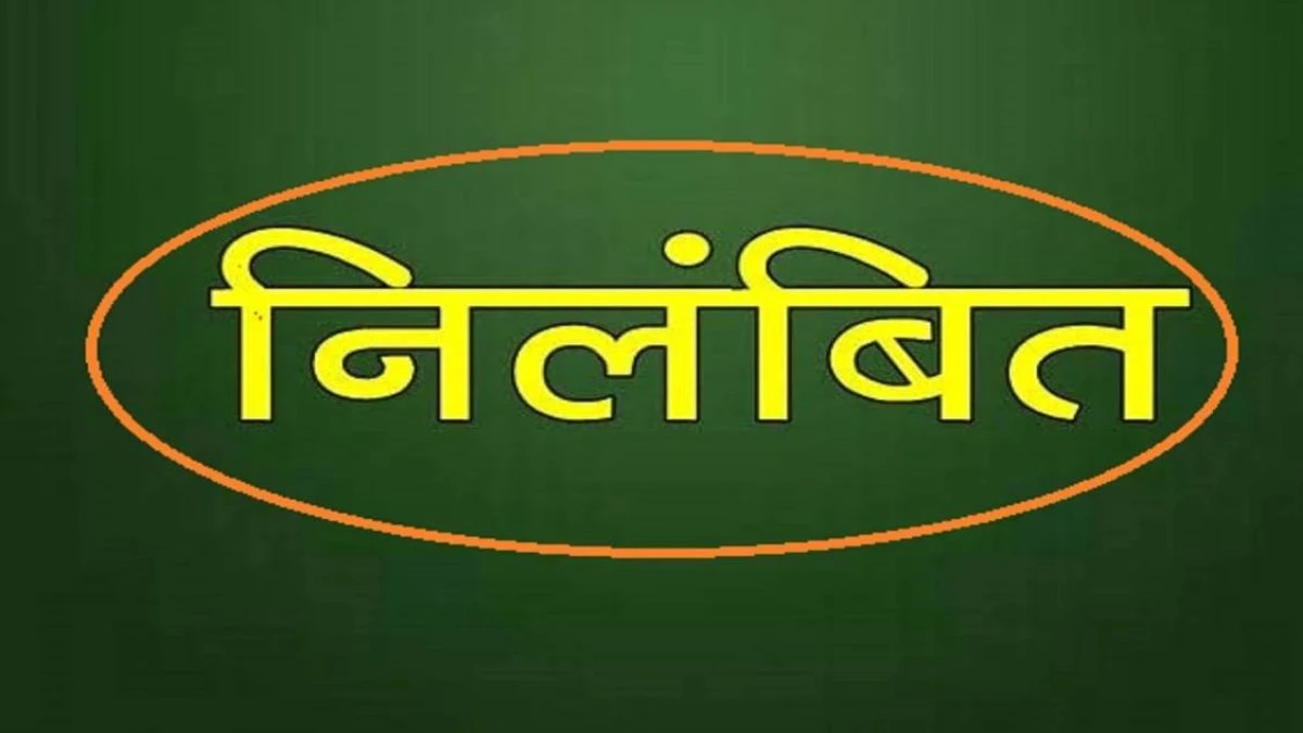 पद के कर्तव्यों के विपरीत आचरण करने वाले दो शिक्षक को डीईओ ने किया निलंबित